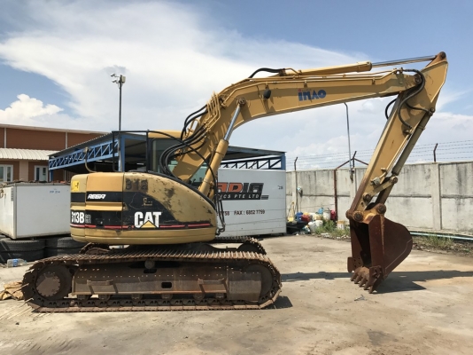 CAT 313BCR มีไลน์หัวกระแทก สภาพสวย นำเข้าจากญี่ปุ่น