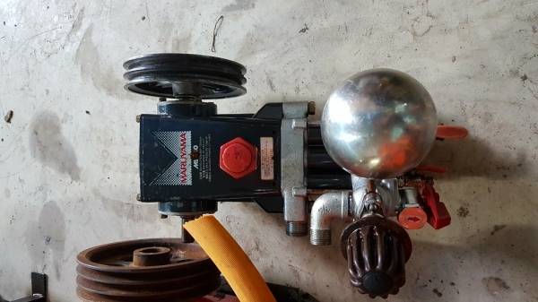 ปั้มฉีดยา maruyama ลูก ceramic ขนาด1.0นิ้ว ไม่ต้องอัดจาระบี สภาพสวย พร้อมใช้งาน