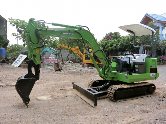 รถขุด MITSUBISHI ME035 ระบบไว เครื่องสวย เอวแน่น คอนโทนสั้น ปั้มนิ้ว แทรคเหล็ก เก่านอกญี่ปุ่น ราคา 330,000 บาท สนใจติดต่อ:096-5411713 หรือ 092-5768909