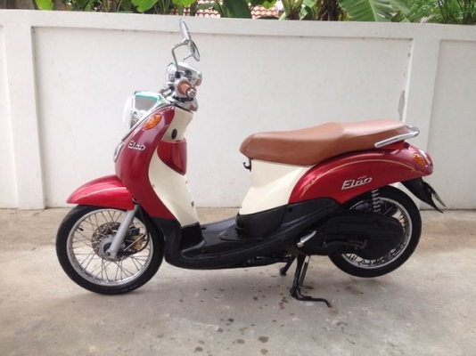 Yamaha Fino Premium Classic 115 ชุดหน้าโครมเมี่ยม รถสวย เครื่องดี