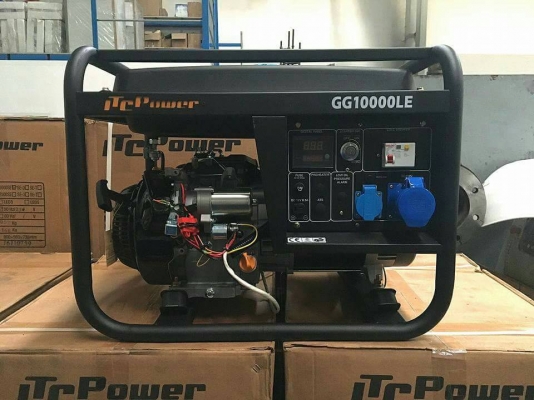 เครื่องปั่นไฟราคาถูก 8KW 1 เฟส มีสินค้าพร้อมส่ง รับประกัน1 ปี