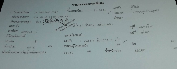 พ่วง 22 ล้อ ISUZU FXZ270 EURO2 เครื่องดำ กระบะอลูมิเนียม ดั๊ม หิน ทราย แม่-ลูกปี 47 ตัวลูก 3 คานยัด 