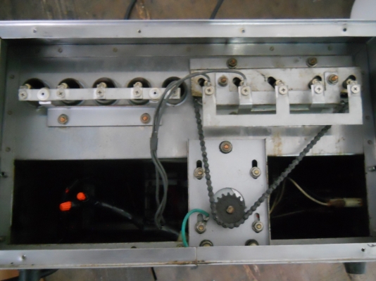 เตาไฟฟ้าสำหรับย่างไส้กรอก..เครื่องสแตนเลสUSA.