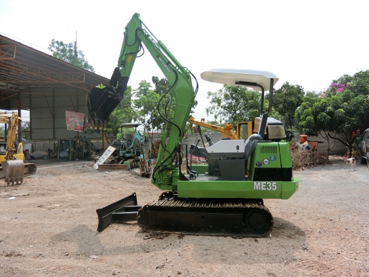 รถขุด MITSUBISHI ME035 ระบบไว เครื่องสวย เอวแน่น คอนโทนสั้น ปั้มนิ้ว แทรคเหล็ก เก่านอกญี่ปุ่น ราคา 330,000 บาท สนใจติดต่อ:096-5411713 หรือ 092-5768909