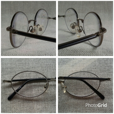 แว่นสายตายาว &#039;วงรีเล็ก&#039; ที่งดงามที่สุด! ราคานักศึกษา ป.โท  Authentic St.DENVER handmade in Japan  ค่าสายตา +200
