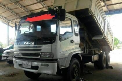 ขาย 1,080,000 บาท ISUZU FVZ33MZ2 สองเพลาดั้ม เครื่อง6HH1-Turbointer 230 ปี53 ดั้มสามมิตรลอนเฉียง เคร