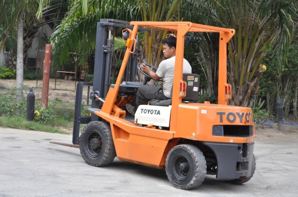 ขายFORKLIFT TOTOTA รุ่น4FG25(2.5ตัน) สวยเดิมจากญี่ปุ่น ยังไม่เคยใช้ในไทย 135,000เท่านั้น!!