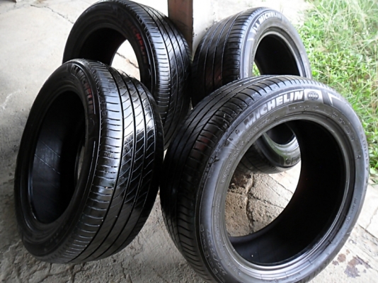 ยาง17 ลงพื้นปี16 มิชลิน 225-55-17 ดอกหนา 8มิล
