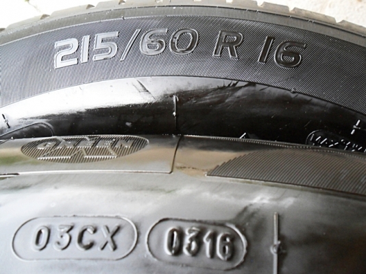 ยาง16 ลงพื้นกลางปี16 มิชลิน 215-60-16 ดอกหนา8มิล ยาง16 ลงพื้นกลางปี16 มิชลิน 215-60-16 ดอกหนา8มิล