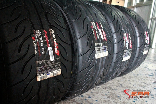 YOKOHAMA AD08R 265/35R18 เส้นละ 12,500 บาท YOKOHAMA AD08R 265/35R18 เส้นละ 12,500 บาท