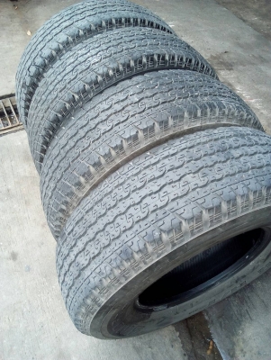 265/70R16  BRIDGESTONE ชุด 4 เส้น  tel. 063-286-3551 , 081-427-3941