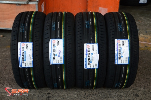 TOYO CF2 195/45R16 ปี17 ราคาพิเศษ