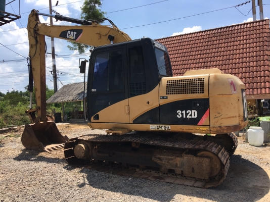 รถแบคโฮ CAT 312D ( กระบอกดำ. ) , ( รถทำ 1x,xxx กว่า ชม. ) สนใจติดต่อ 081 - 6079515