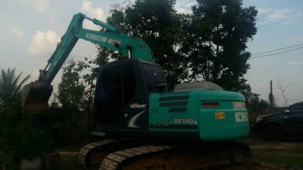 ขาย 1,850,000 KOBELCO SK 140-8 super X ทำงาน 9,000 ชม.ไฟฟ้าพร้อม เครื่องดี ปั้มแรง เอวดี โซ่อ่อน รอนเลอร์ดี เอกสารแจ้งจำหน่าย   รถอยู่ สุรินทร์ โทร&amp;ไอดีไลน์ 0610710295