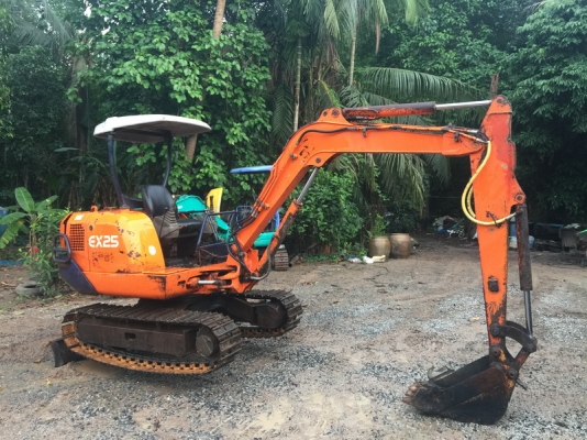 ขายรถขุดเล็ก hitachi ex25 สภาพดีพร้อมใช้งานราคาต่อลองได้ ขายรถขุดเล็ก hitachi ex25 สภาพดีพร้อมใช้งานราคาต่อลองได้