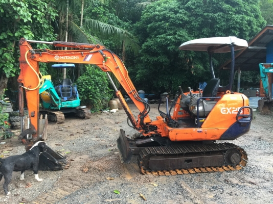 ขายรถขุดเล็ก hitachi ex25 สภาพดีพร้อมใช้งานราคาต่อลองได้