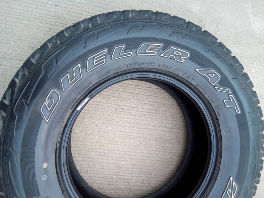 245/75R16 BRIDGESTONE DUELER A/T มี 1 เส้น สวย หนา ไม่มีปะ tel.063-286-3551 ,081-427-3941 245/75R16 BRIDGESTONE DUELER A/T มี 1 เส้น สวย หนา ไม่มีปะ tel.063-286-3551 ,081-427-3941