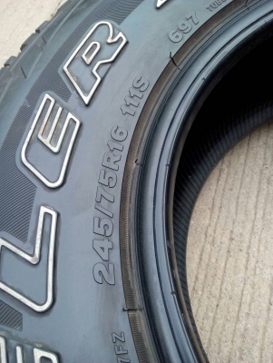 245/75R16 BRIDGESTONE DUELER A/T มี 1 เส้น สวย หนา ไม่มีปะ tel.063-286-3551 ,081-427-3941 245/75R16 BRIDGESTONE DUELER A/T มี 1 เส้น สวย หนา ไม่มีปะ tel.063-286-3551 ,081-427-3941