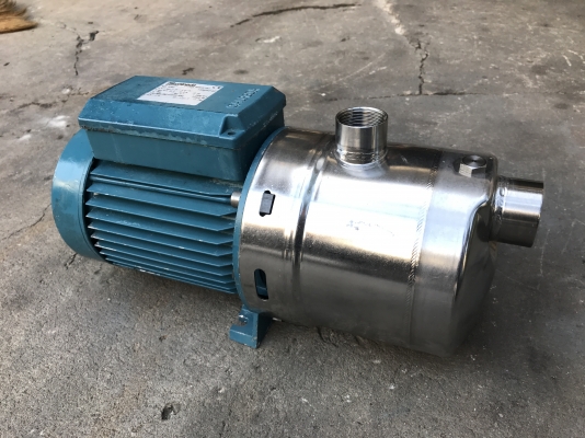 ขายปั้มน้ำหัวสแตนเลสแรงดันสูง Calpeda 1HP. 380V สภาพสวยเดิมๆ วิ่งนิ่ม พร้อมใช้งาน ขายปั้มน้ำหัวสแตนเลสแรงดันสูง Calpeda 1HP. 380V สภาพสวยเดิมๆ วิ่งนิ่ม พร้อมใช้งาน