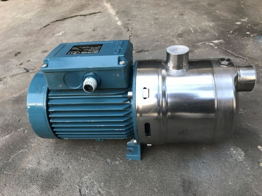 ขายปั้มน้ำหัวสแตนเลสแรงดันสูง Calpeda 1HP. 220V ไฟบ้าน ของใหม่ไม่เคยใช้งานครับ