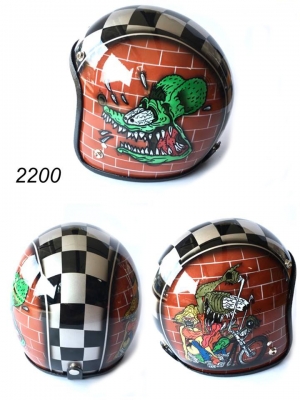 หมวกลายแอรบรัช ขนาด Free size