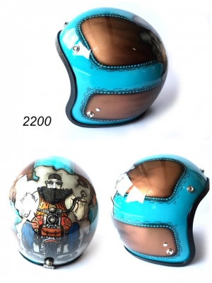 หมวกลายแอรบรัช ขนาด Free size