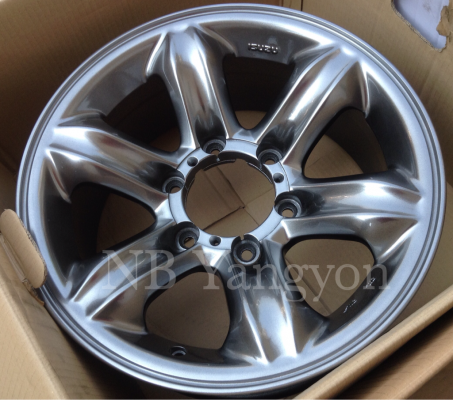 ล้อแม็ก Isuzu เล็บเหยี่ยวแท้ขอบ16 กลึงดุมแล้ว