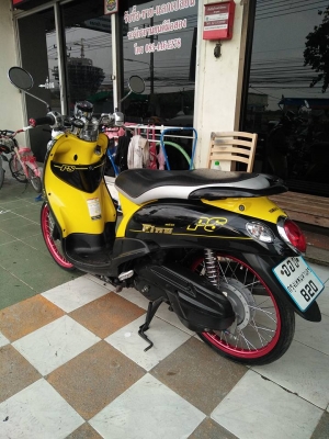 ฟีโน่ เกแยกส่วน สีดำเหลือง ปี 2556 ลาย PS เป็นลายสุดท้าย รถสวย สภาพดีมาก