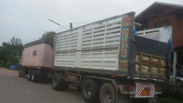พ่วง 22 ล้อ HINO MEGA 320 แรง ปี 50 กระบะเหล็ก แม่-ลูก ดั้ม พร้อมใช้งาน 1.96 ล้าน