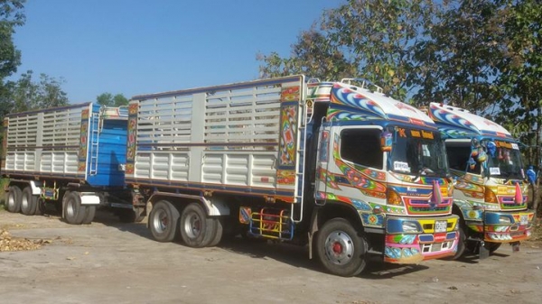พ่วง 22 ล้อ HINO MEGA 320 แรง ปี 50 กระบะเหล็ก แม่-ลูก ดั้ม พร้อมใช้งาน 1.96 ล้าน