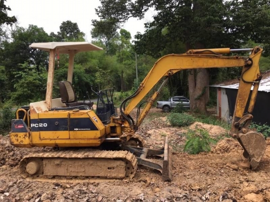 เก่านอก 6 เดือน 245,000 บาท KOMATSU PC20-6 เครื่องดี ปั้มแรง โช่หนา เอวแน่น เอกสารอินวอนท์   รถอยู่ จ.ร้อยเอ็ด โทร&amp;ไอดีไลน์ 0610710295