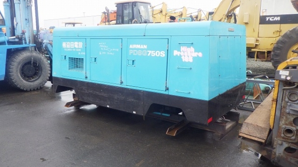 เครื่องปั๊มลม Airman PDSG750S High Pressure 13 บาร์* นำเข้าจากญี่ปุ่น โทร. 080-6565422 (หนิง)