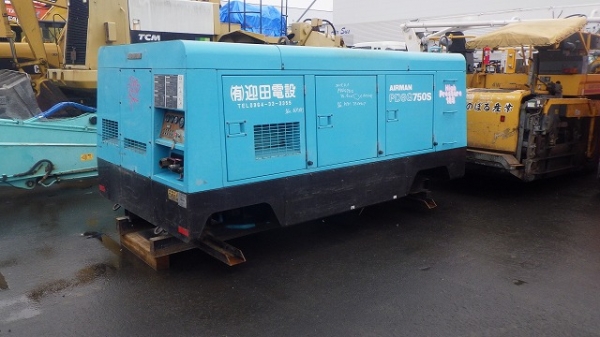 เครื่องปั๊มลม Airman PDSG750S High Pressure 13 บาร์* นำเข้าจากญี่ปุ่น โทร. 080-6565422 (หนิง)