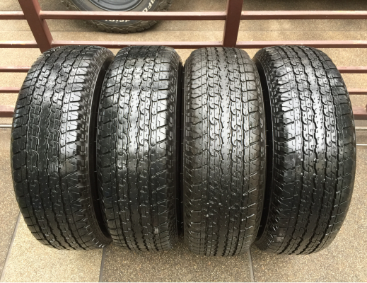ยาง Bridgestone 245 70 16 ปลายปี16 ดอกเยอะ เนื้อนิ่ม ราคาไม่แพง ยาง Bridgestone 245 70 16 ปลายปี16 ดอกเยอะ เนื้อนิ่ม ราคาไม่แพง