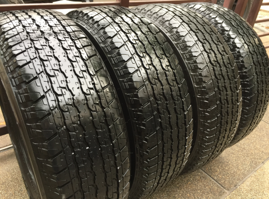 ยาง Bridgestone 245 70 16 ปลายปี16 ดอกเยอะ เนื้อนิ่ม ราคาไม่แพง ยาง Bridgestone 245 70 16 ปลายปี16 ดอกเยอะ เนื้อนิ่ม ราคาไม่แพง