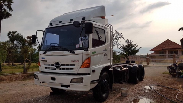 Hino mega เครื่อง 260 แรง 2 เพลา ปี 48 หัวคัทซีหรือติดตั้งดัมพ์ สนใจสอบถามได้ค่ะ