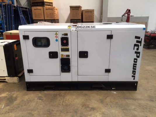 เครื่องปั่นไฟ 22kva 3เฟส มีสินค้าพร้อมส่ง รับปนะกัน 1ปี