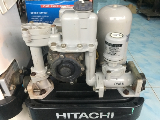 ขาย ปั้มออโต้ hitachi wm-p 200GX มือสองสภาพดีพร้อมใช้ครับ