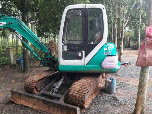 ขายรถแบคโฮ KOMATSU PC45-7 เอกสารอินวอย ราคา 480000