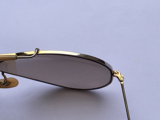 ขายแว่น Ray Ban outdoorsman usa. ออโต้สีชา ขนาด62mm.