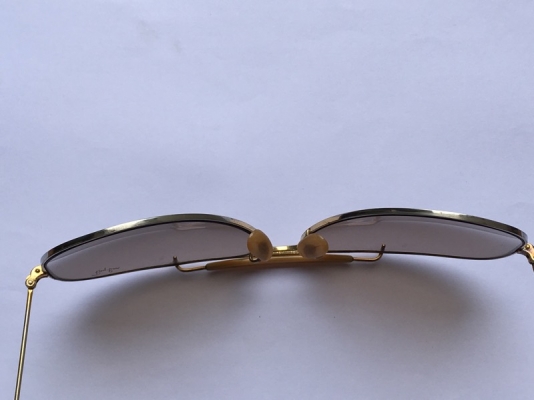 ขายแว่น Ray Ban outdoorsman usa. ออโต้สีชา ขนาด62mm.