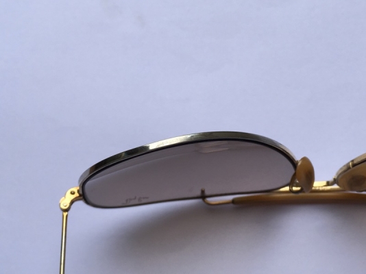 ขายแว่น Ray Ban outdoorsman usa. ออโต้สีชา ขนาด62mm.