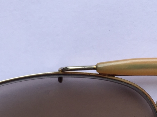 ขายแว่น Ray Ban outdoorsman usa. ออโต้สีชา ขนาด62mm.