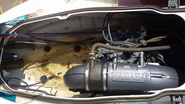 yamaha760 มือ2ญี่ปุ่น เครื่องเดิมๆ ไม่มีคาร์บูไม่มีถังน้ำมัน