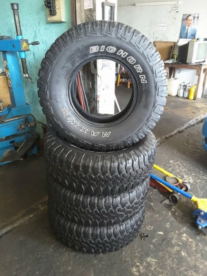 Maxxis Bighorn MT 285-75-16 ปลายปี11 สภาพดี 1ชุด