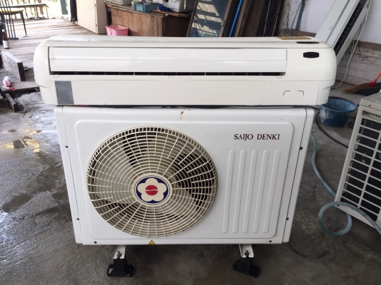 **** ขายแอร์ Saijo Denki 12500 BTU ตัวTOP สภาพสวย ****