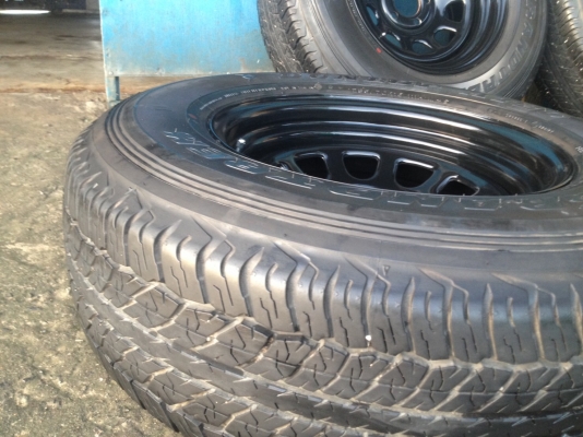 ขายล้อแม็ก16พร้อมยาง ล้อ8&quot;ออฟ-5 ยาง255/70
