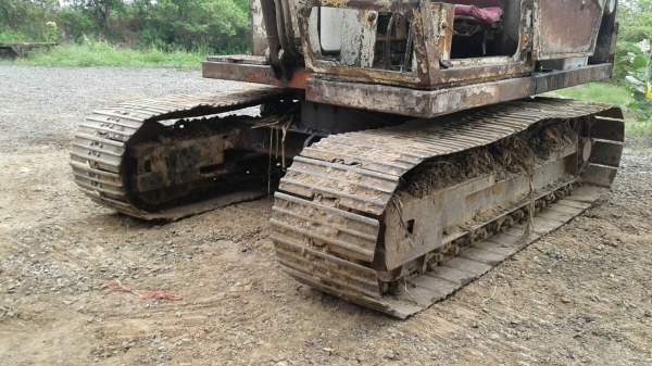 รถขุดSumitomo LS260ขนาดรุ่น120 ตัวเดินจักรยาน ทนทาน โซ่ แผ่น สวย..