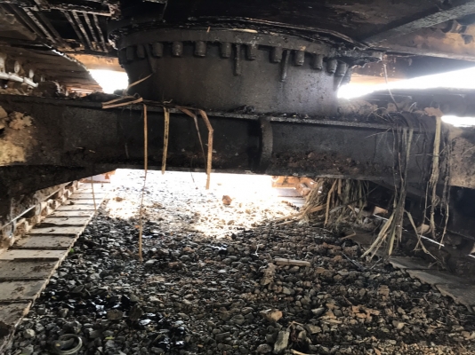 รถขุดSumitomo LS260ขนาดรุ่น120 ตัวเดินจักรยาน ทนทาน โซ่ แผ่น สวย..