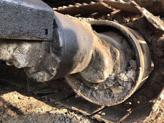 รถขุดSumitomo LS260ขนาดรุ่น120 ตัวเดินจักรยาน ทนทาน โซ่ แผ่น สวย..